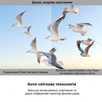 ALR экран для проектора VividStorm ALR 120" (Black)