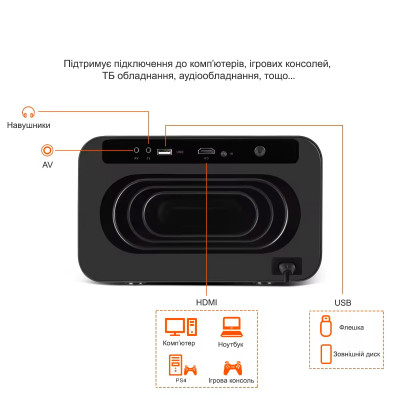 LedProjector K10 (Black)