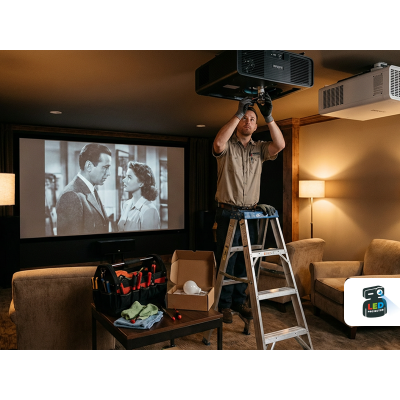 Долговечный проектор для домашнего кинотеатра: сравниваем источники света