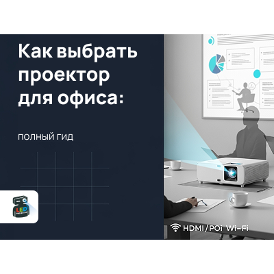 Как выбрать проектор для офиса: полный гид