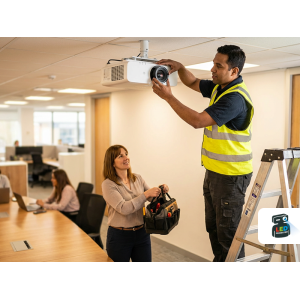 Как правильно установить проектор в вашем офисе: настенная или потолочная установка