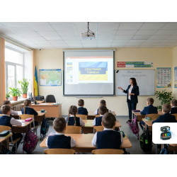 Как правильно установить проектор в классе, чтобы учащиеся видели все (и не мешали тени)