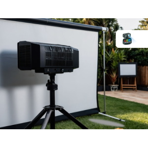 Выбор проектора для уличного кино: яркость, защита, портативность