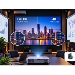 Full HD vs 4K офісний проектор: експертна порада для вашого офісу