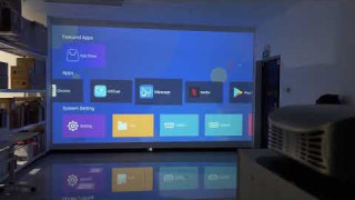 Огляд проєктора FlixTone D8 (android version)