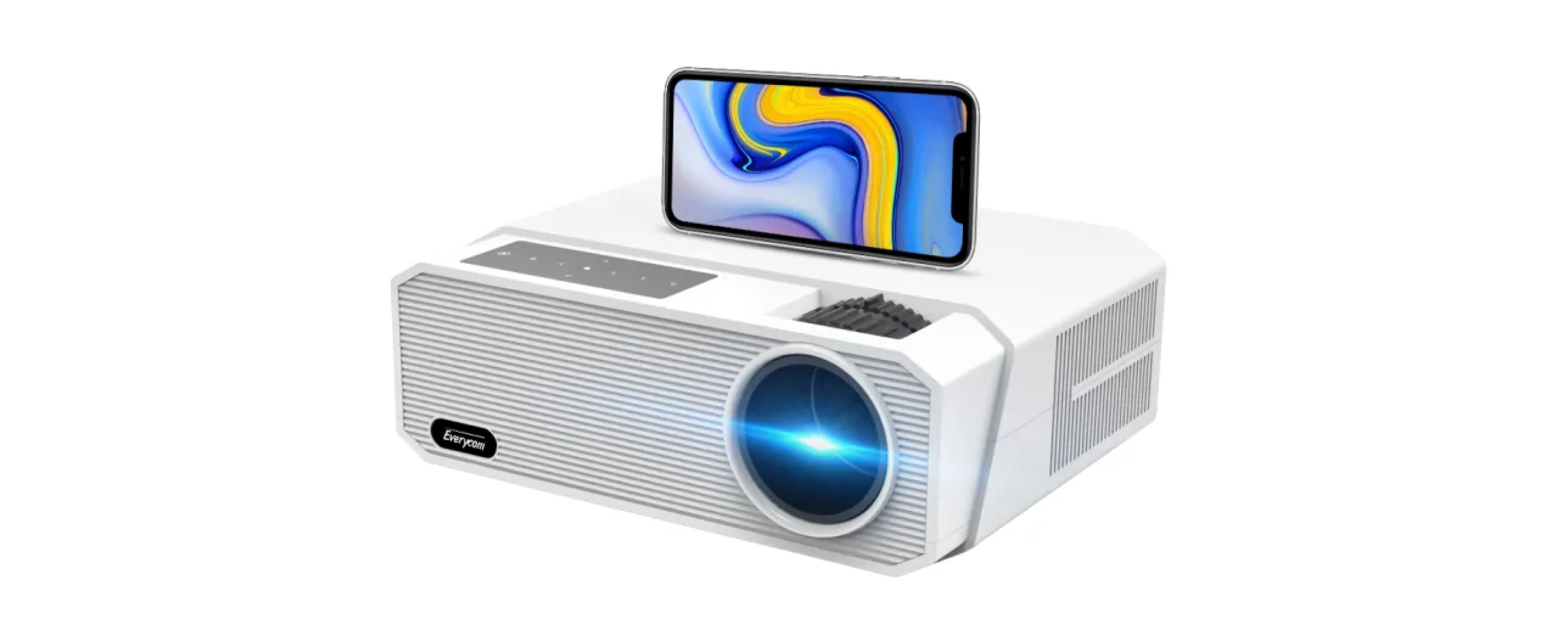 Белый проектор бренда Everycom